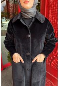 Peluş kaban siyah