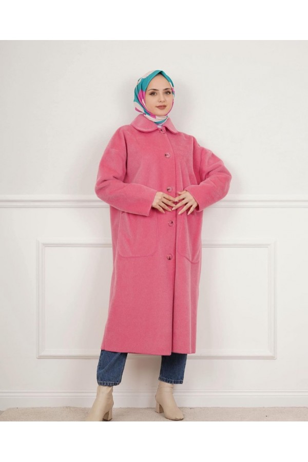 Peluş kaban fuşya