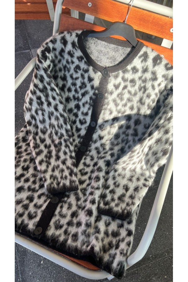 LEOPAR HIRKA GRİ