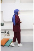 kanguru cepli takım bordo