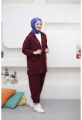 kanguru cepli takım bordo