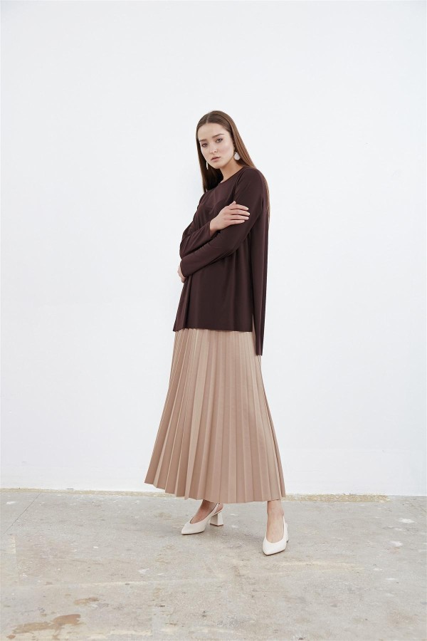 Basic Tunik Acı Kahve