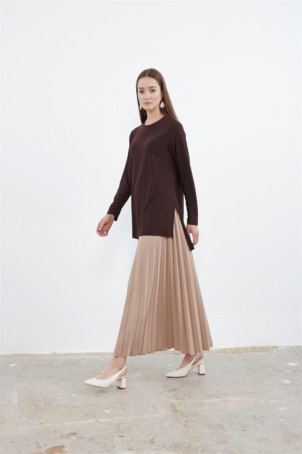 Basic Tunik Acı Kahve