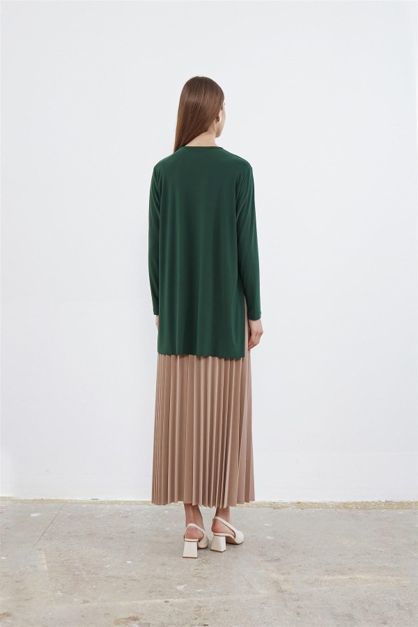 Basic Tunik Zümrüt Yeşili