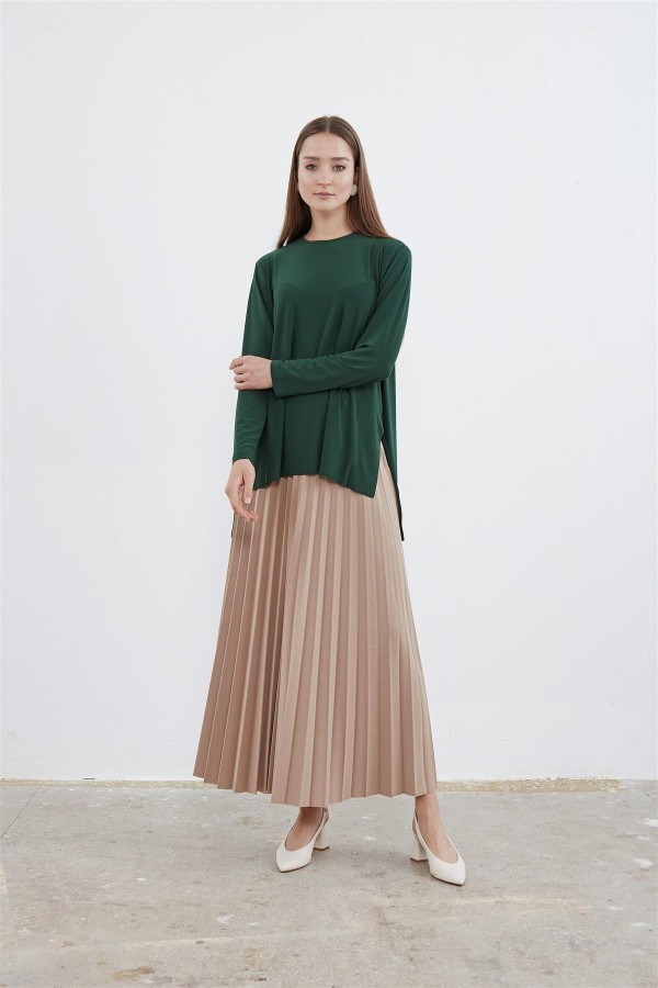 Basic Tunik Zümrüt Yeşili