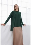 Basic Tunik Zümrüt Yeşili