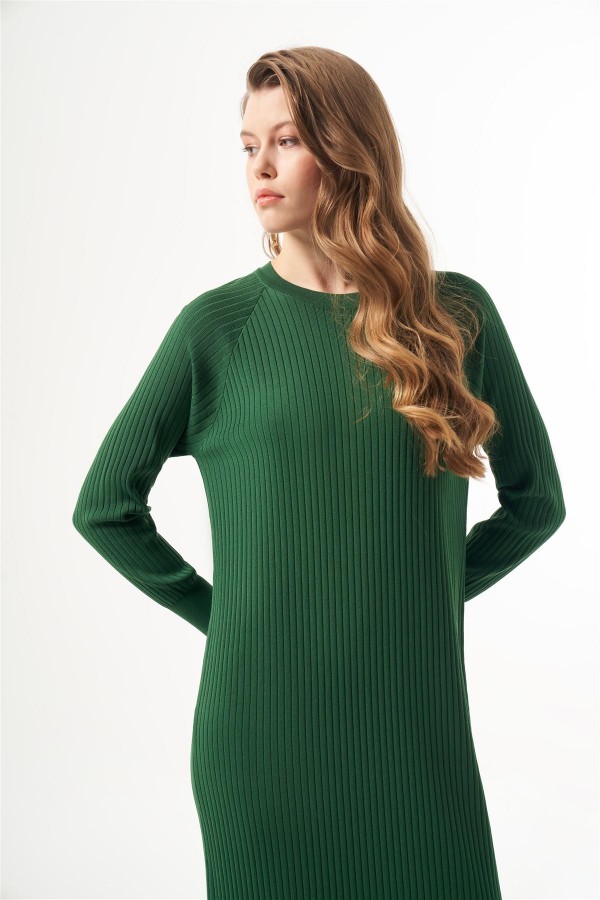 BELLA NUSS ELBİSE-BENETTON YEŞİLİ