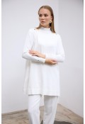Candy Merserize Tunik Beyaz