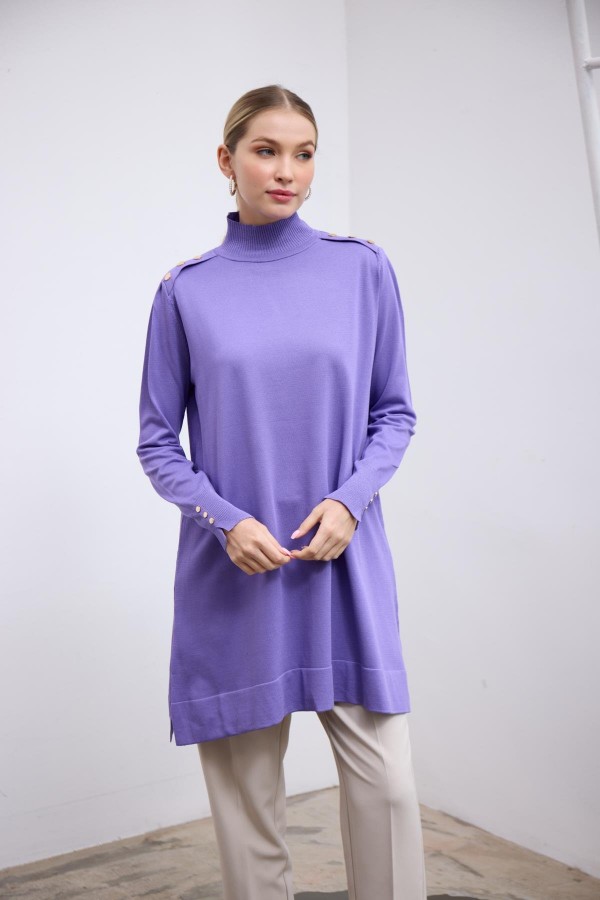 Candy Merserize Tunik Lila