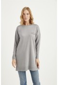 Glory Merserize Tunik Gri