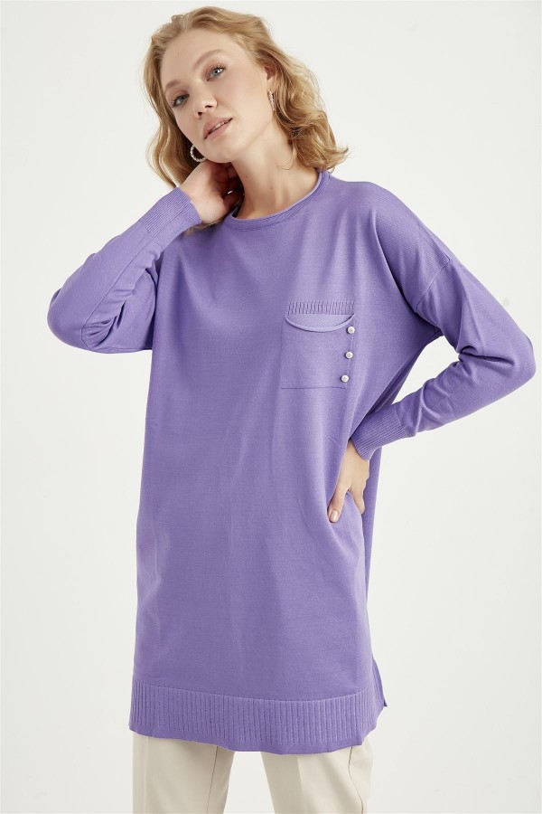 Glory Merserize Tunik Lila