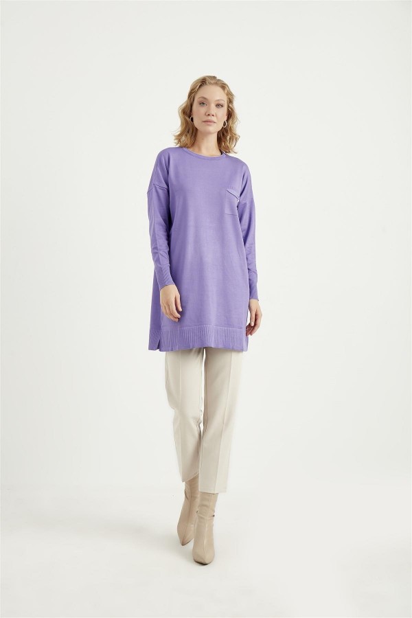 Glory Merserize Tunik Lila