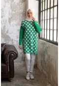 Kare Desen Tunik Benetton Yeşili Series