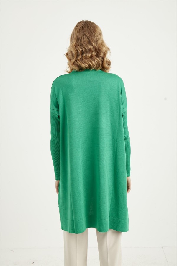 Nora Merserize Tunik Benetton Yeşili Series