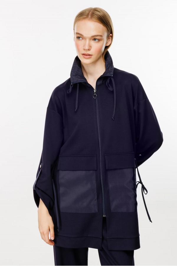 OYSHO CEPLİ TAKIM-LACİVERT