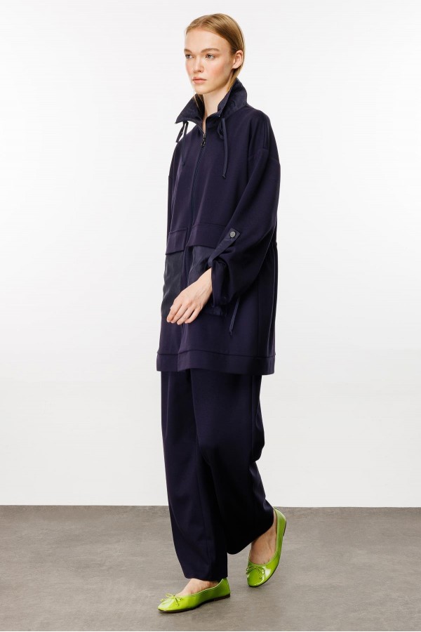 OYSHO CEPLİ TAKIM-LACİVERT