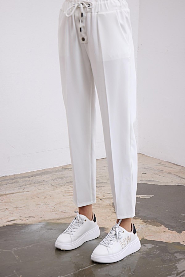 PİKAP JOGGER PANTOLON-BEYAZ Series