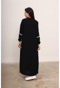 Şerit Detaylı Siyah